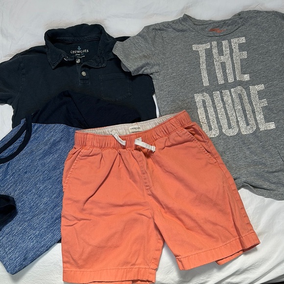 Size 10 J.Crew Crewcuts boys summer lot - Picture 1 of 1